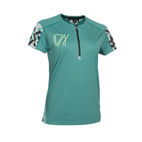 ION Wms Traze Half Zip Shirt - Sea Green L