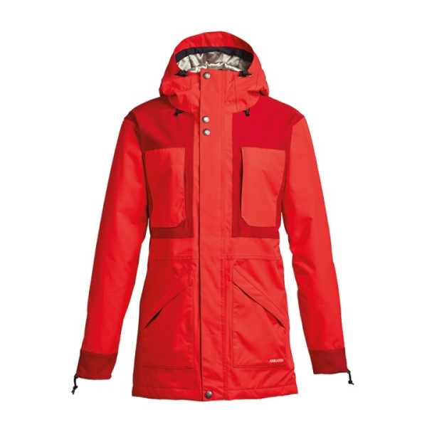 Airblaster Wms Storm Cloak Jacket - Red