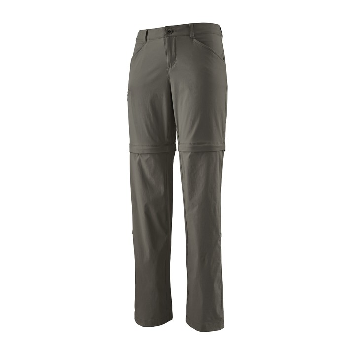 Patagonia Wms Quandary Convertible Pants - Grey 6