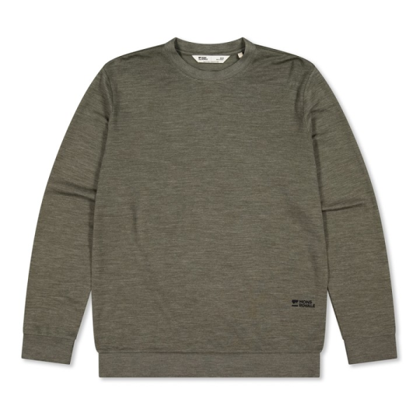 Mons Royale Horizon Longsleeve - Dark Olive