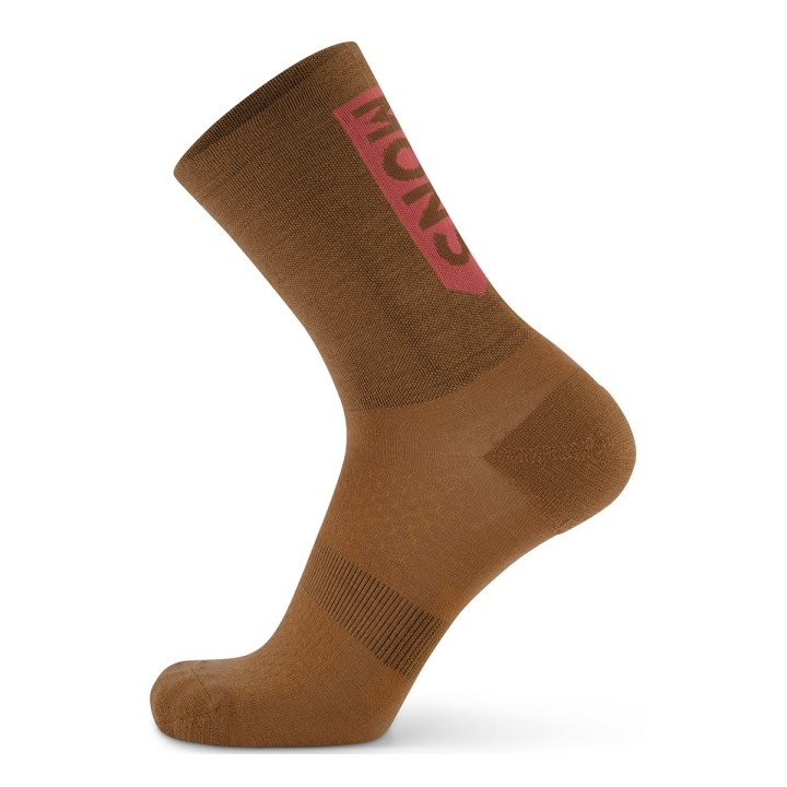 Mons Royale Atlas Crew Socks - Toffee M