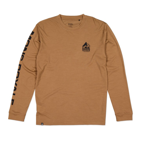 Mons Royale Icon Longsleeve - Toffee