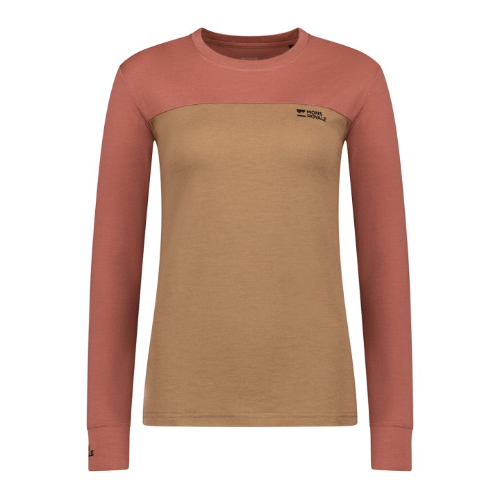 Mons Royale Wms Yotei LS - Canyon Rose L