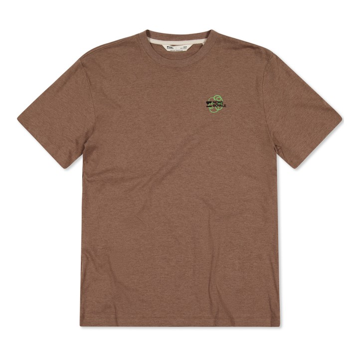 Mons Royale Yonder Cotton T-Shirt - Mocha M