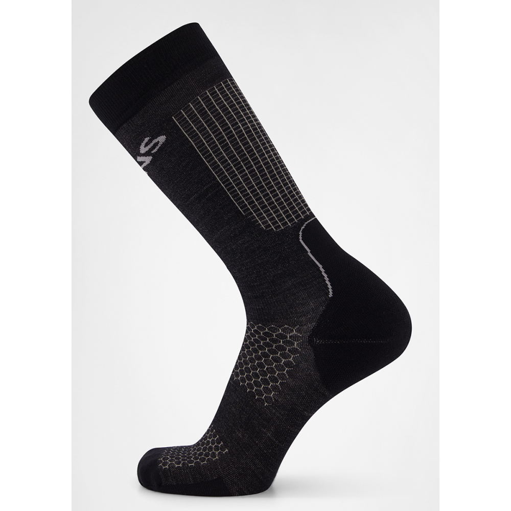 Mons Royale Pro Lite Snow Socks - Black L
