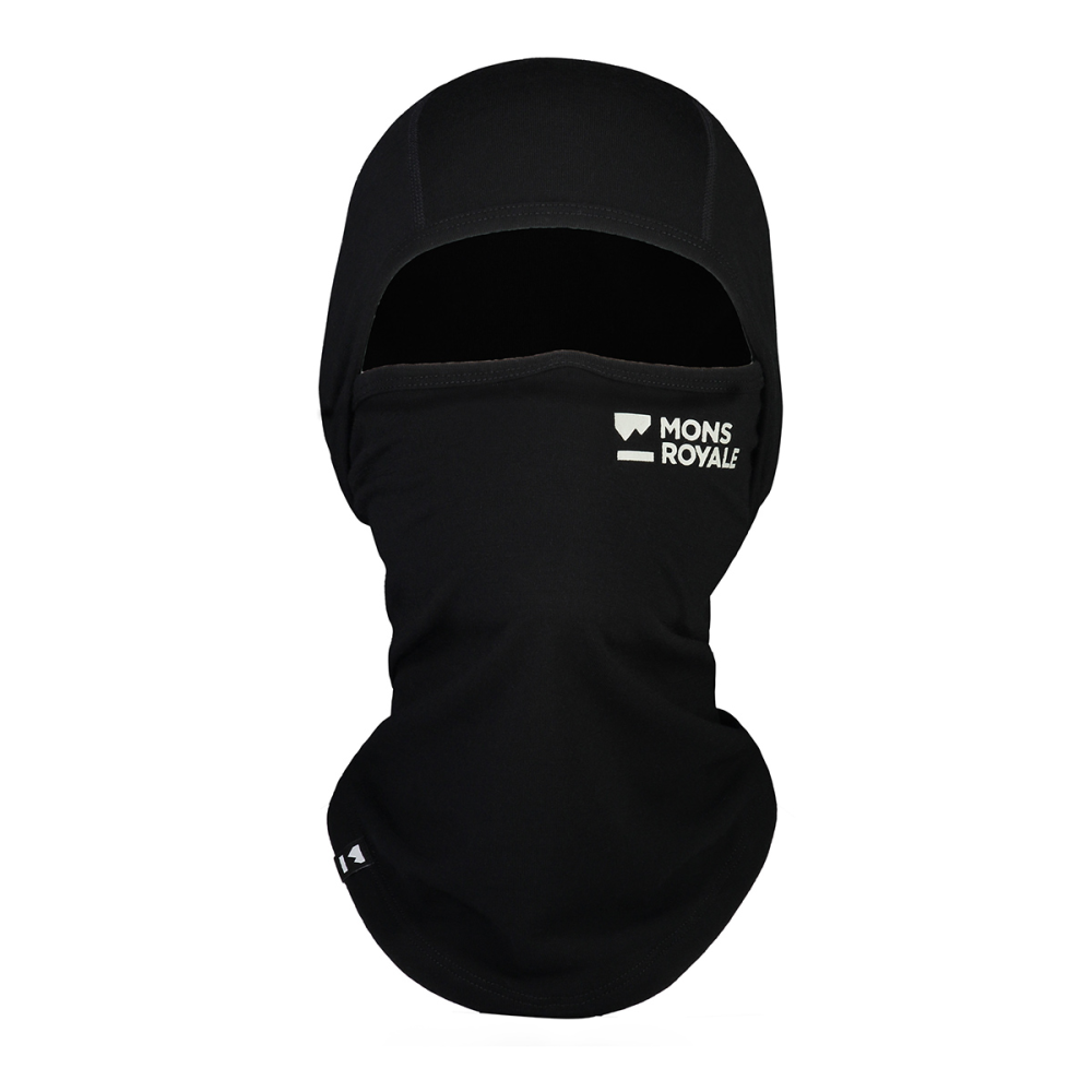 Mons Royale Santa Rosa Balaclava - Black S/M