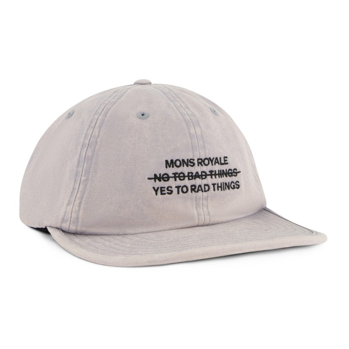 Mons Royale Unisex Roam Cap - Storm Grey