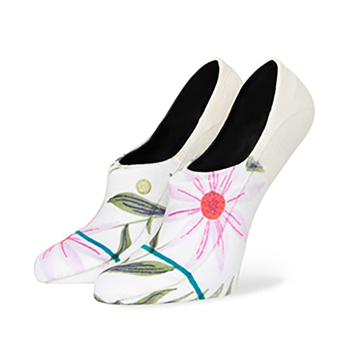Stance Flaunt No Show Socks - Off White S