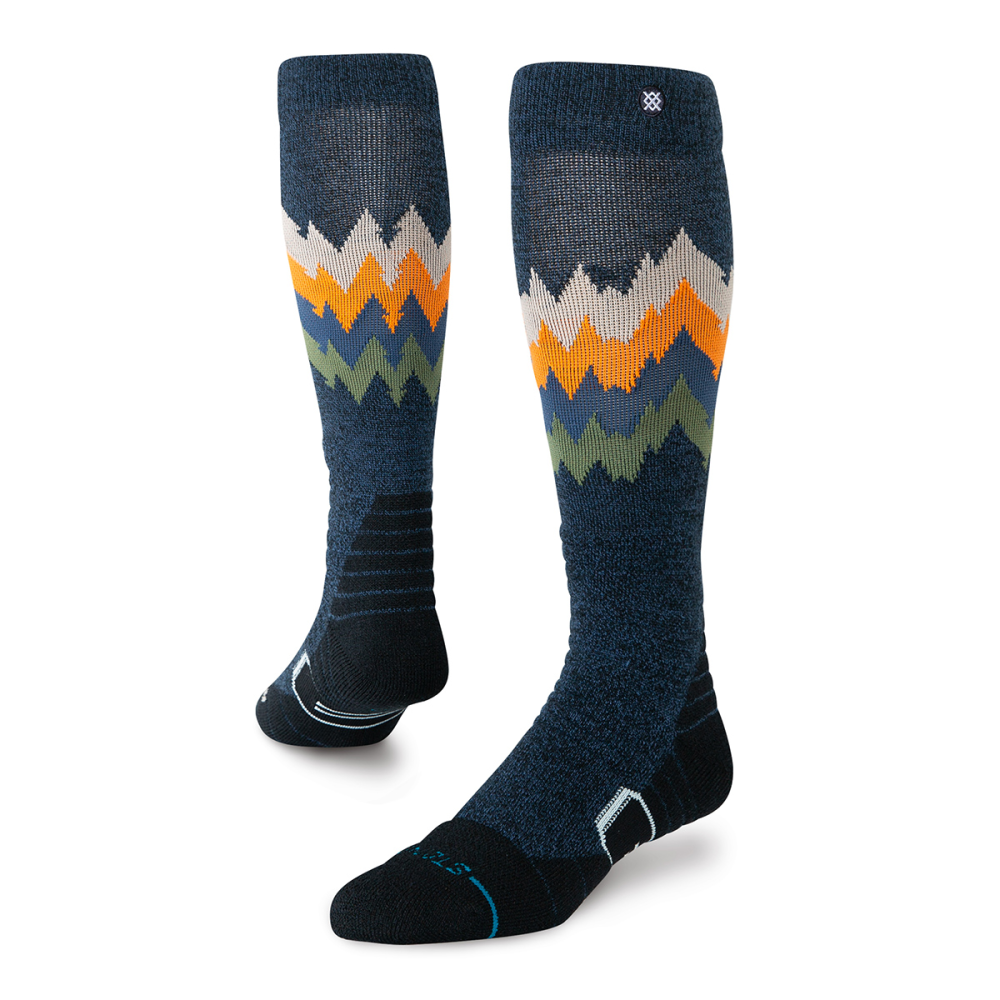 Stance Thompson MID Wool Snow Socks - Navy