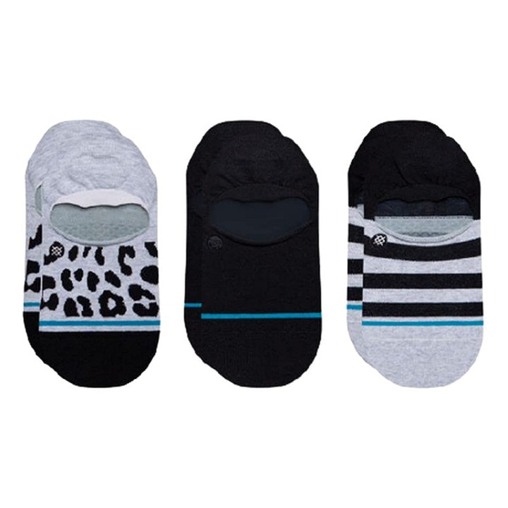 Stance Leopard 3 Pack Socks - Multi S